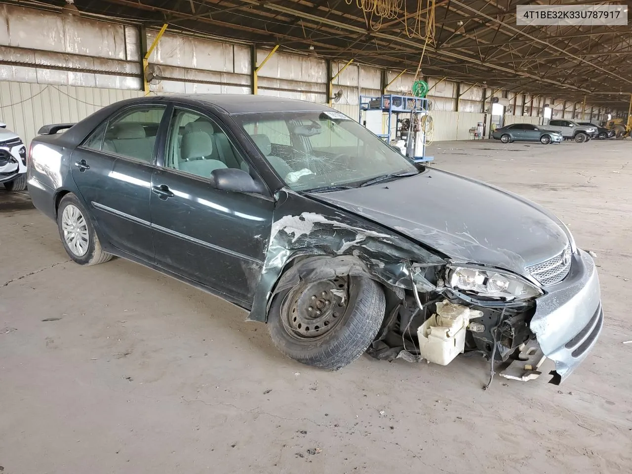 2003 Toyota Camry Le VIN: 4T1BE32K33U787917 Lot: 79113694