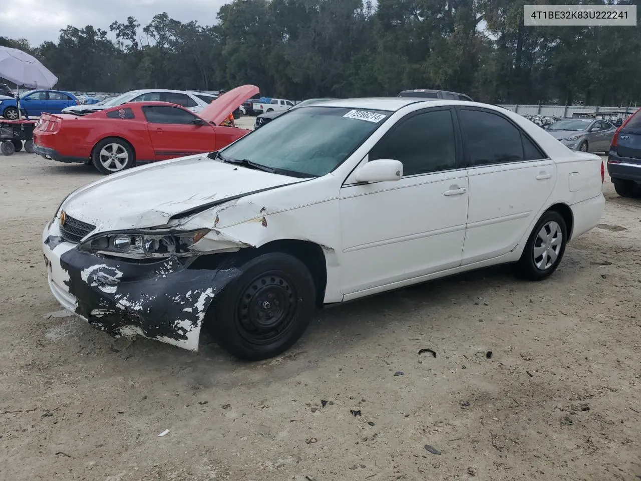 2003 Toyota Camry Le VIN: 4T1BE32K83U222241 Lot: 79266214