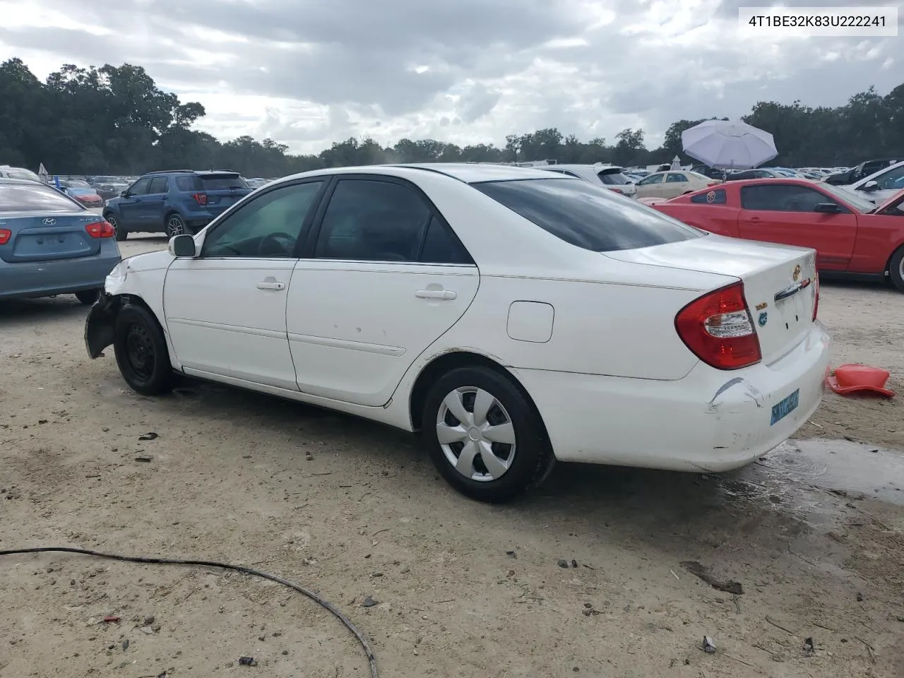 2003 Toyota Camry Le VIN: 4T1BE32K83U222241 Lot: 79266214