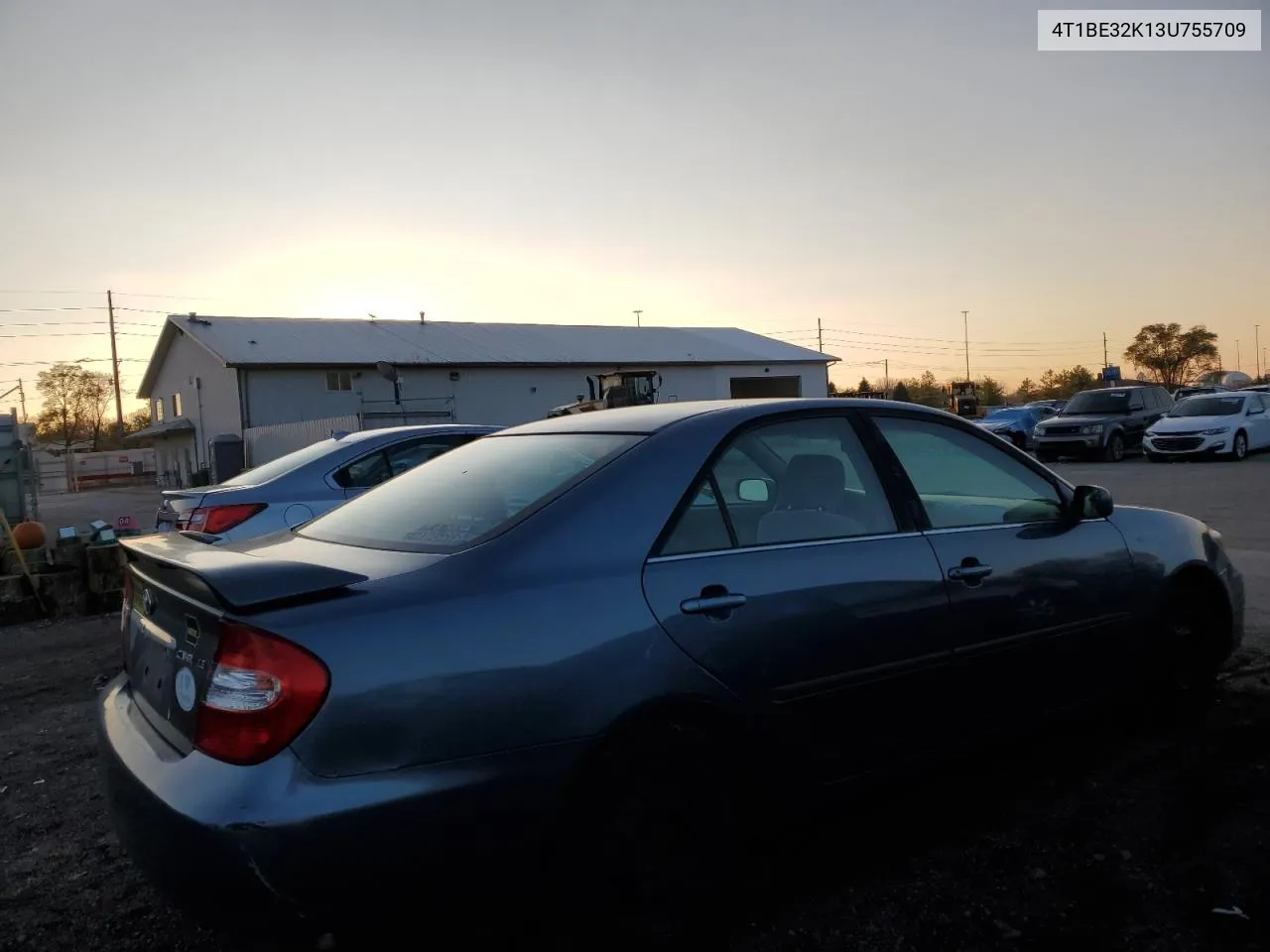 2003 Toyota Camry Le VIN: 4T1BE32K13U755709 Lot: 79718624