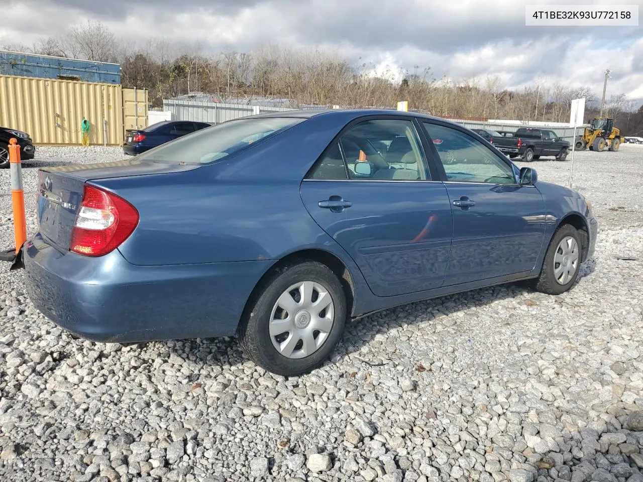 2003 Toyota Camry Le VIN: 4T1BE32K93U772158 Lot: 79859294