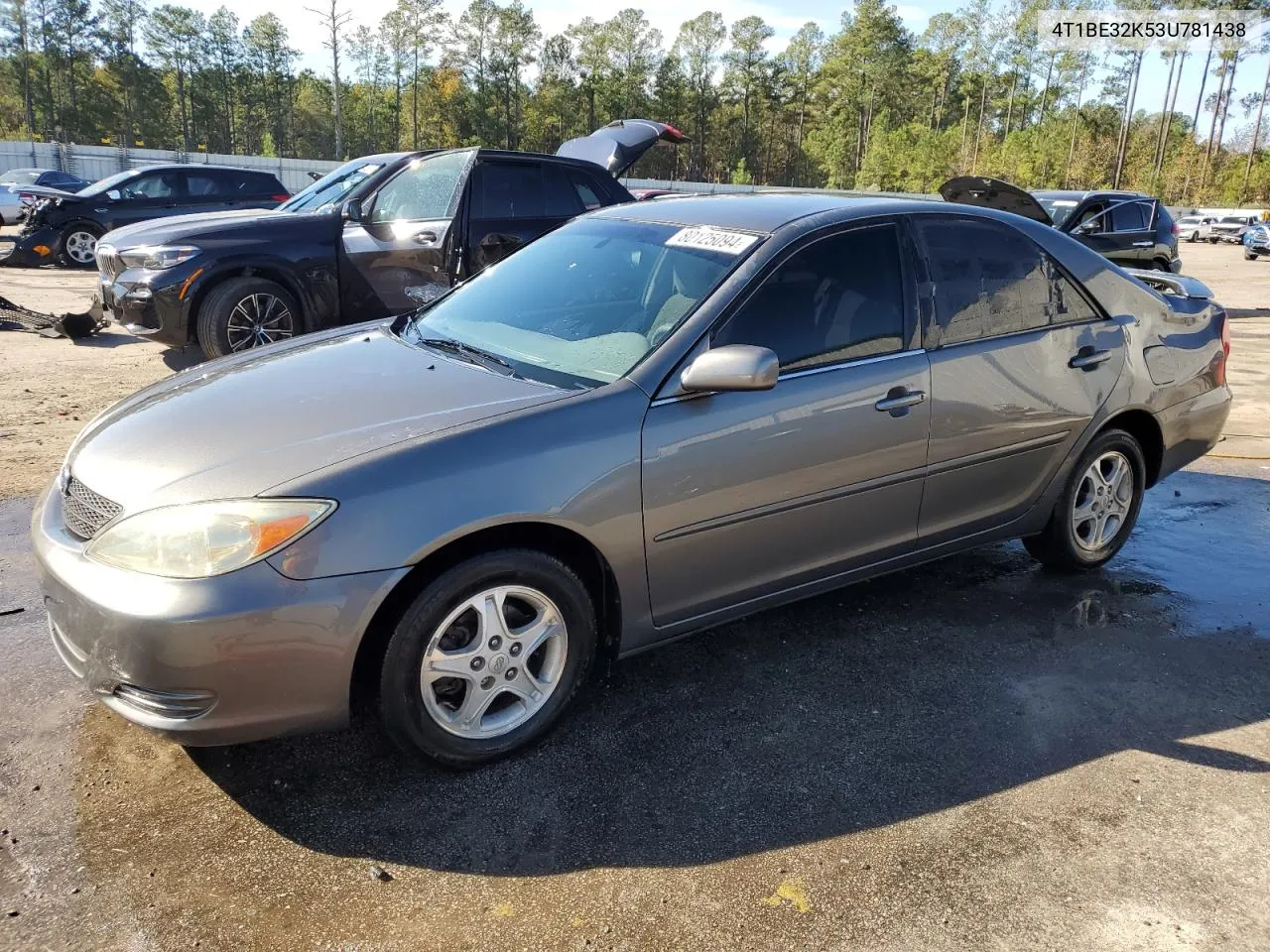 2003 Toyota Camry Le VIN: 4T1BE32K53U781438 Lot: 80125094