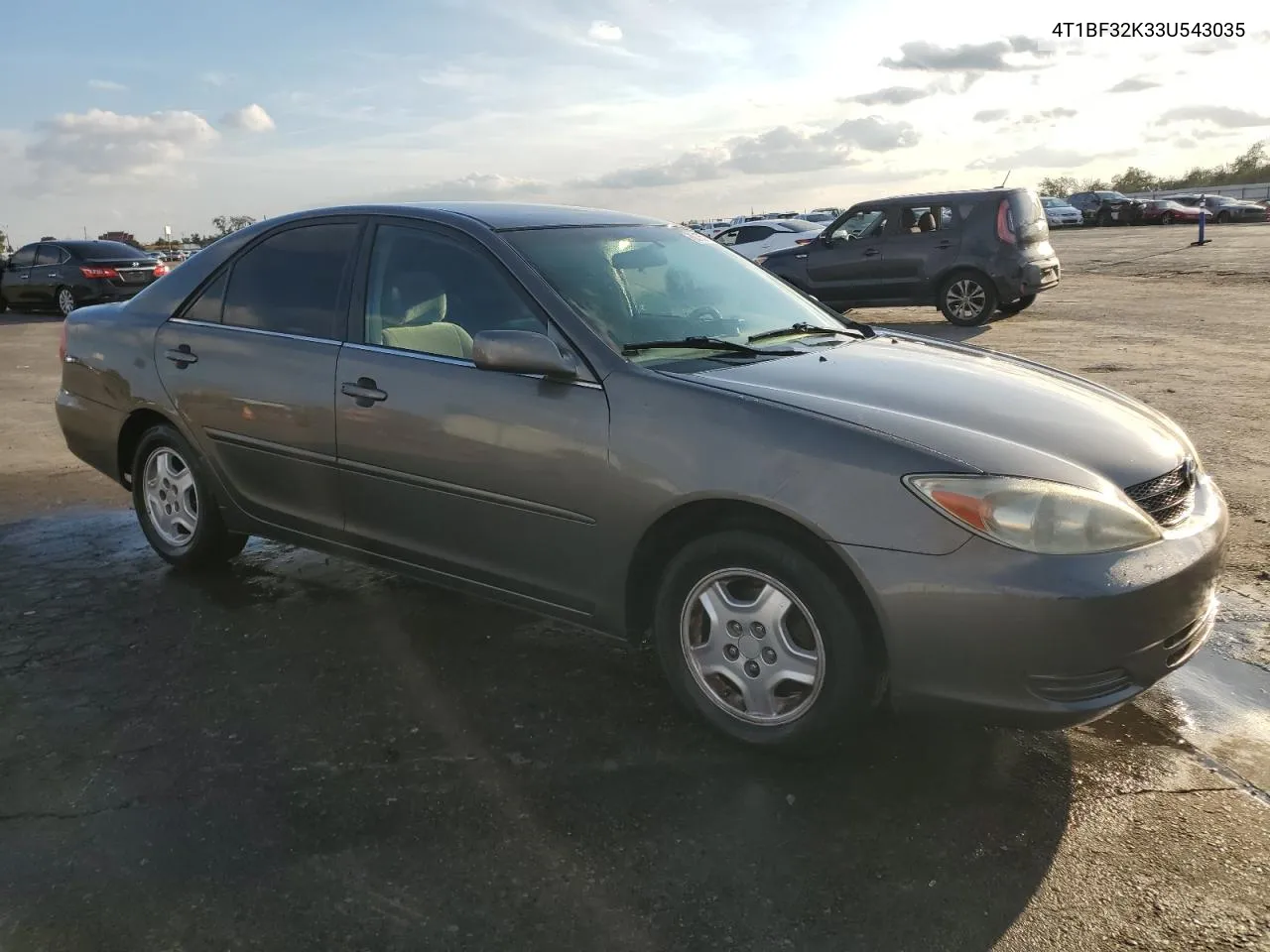 2003 Toyota Camry Le VIN: 4T1BF32K33U543035 Lot: 80155794