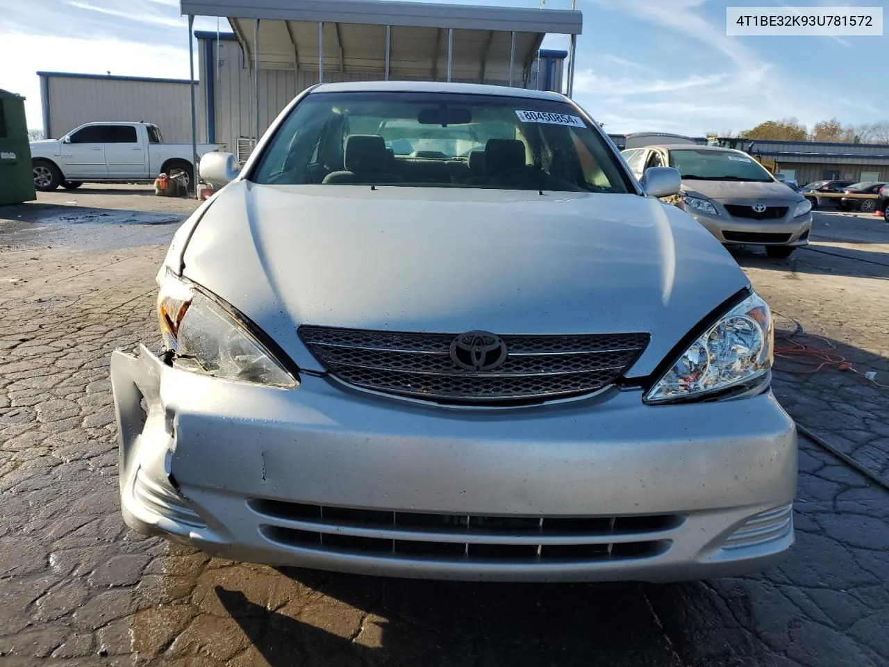 4T1BE32K93U781572 2003 Toyota Camry Le