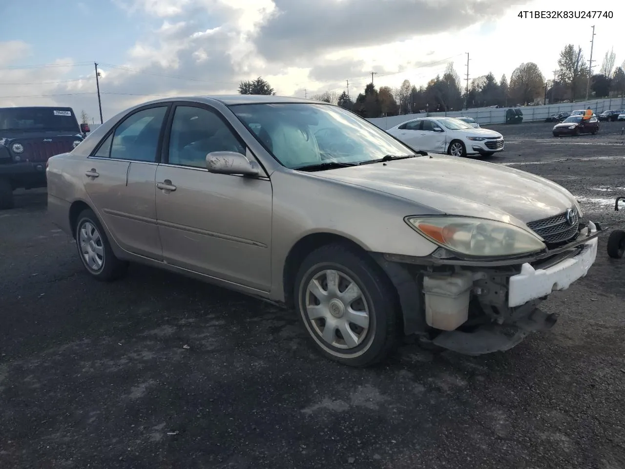 2003 Toyota Camry Le VIN: 4T1BE32K83U247740 Lot: 80784394