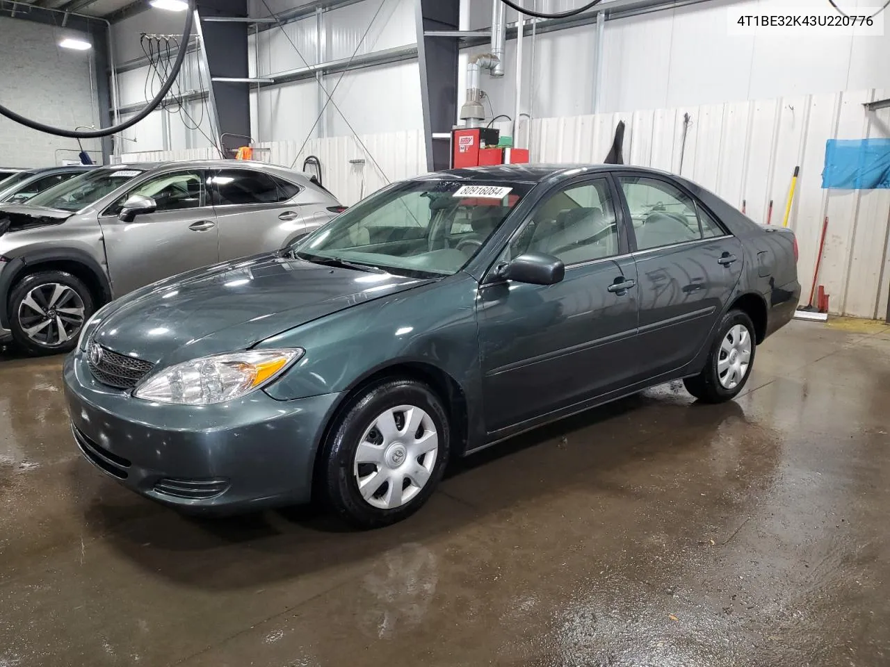 2003 Toyota Camry Le VIN: 4T1BE32K43U220776 Lot: 80916084