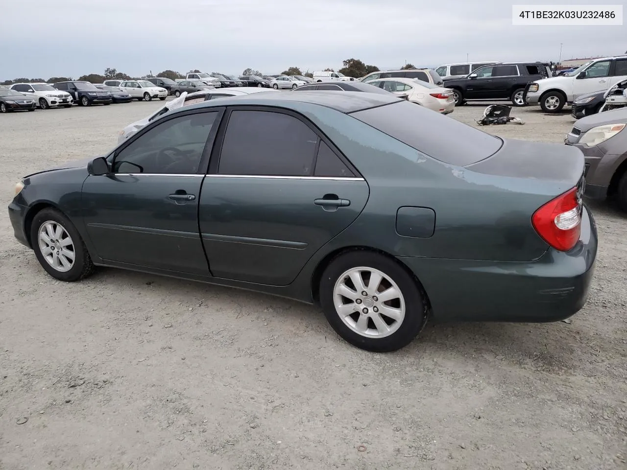 2003 Toyota Camry Le VIN: 4T1BE32K03U232486 Lot: 81004744