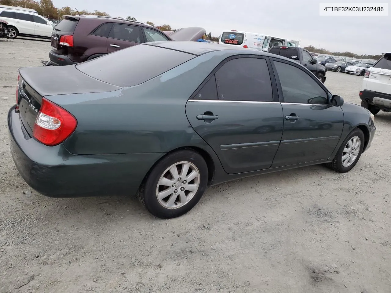 2003 Toyota Camry Le VIN: 4T1BE32K03U232486 Lot: 81004744