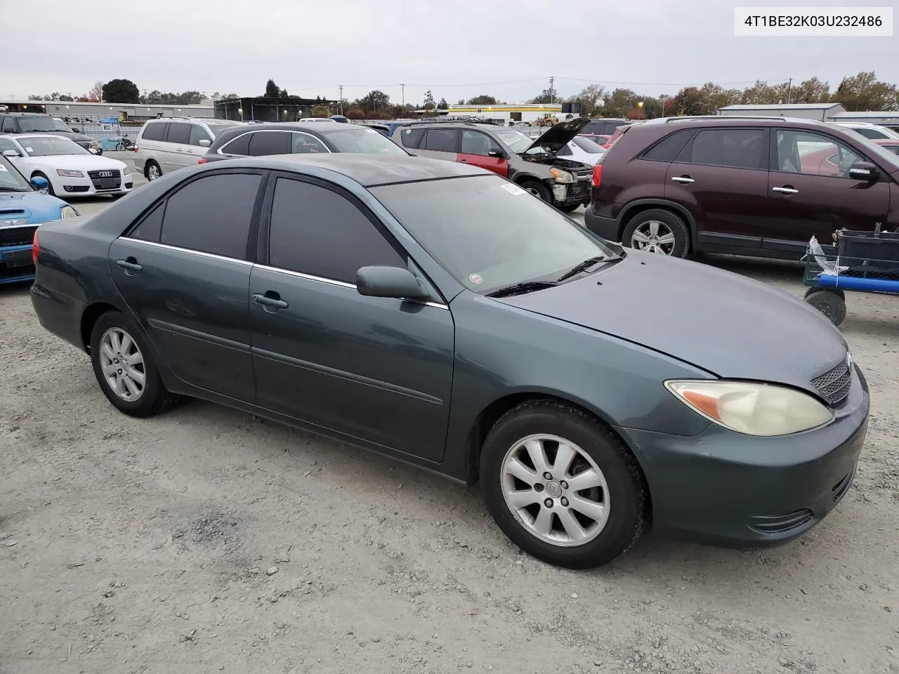 2003 Toyota Camry Le VIN: 4T1BE32K03U232486 Lot: 81004744