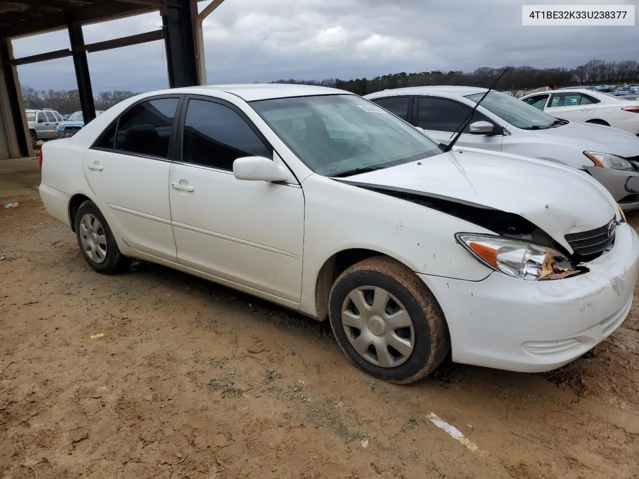 2003 Toyota Camry Le VIN: 4T1BE32K33U238377 Lot: 82568313