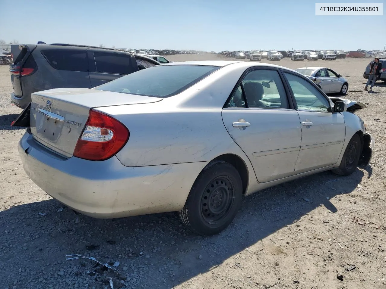 2004 Toyota Camry Le VIN: 4T1BE32K34U355801 Lot: 48681424