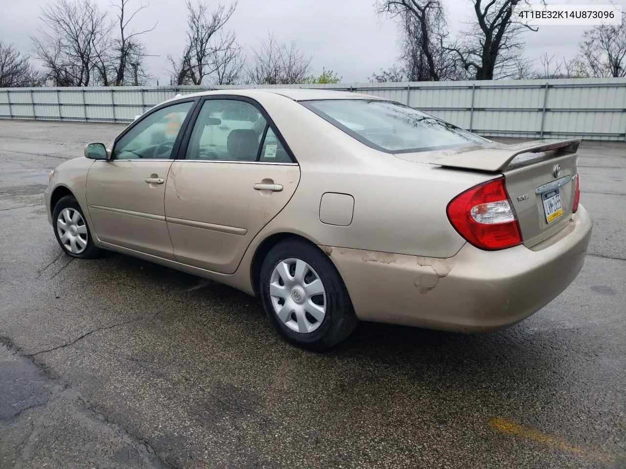 2004 Toyota Camry Le VIN: 4T1BE32K14U873096 Lot: 57497884