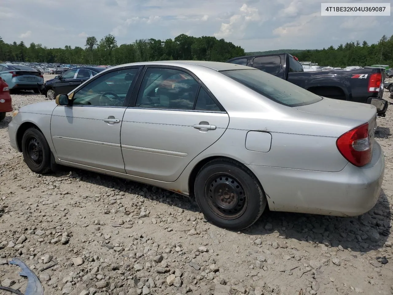 2004 Toyota Camry Le VIN: 4T1BE32K04U369087 Lot: 57772604