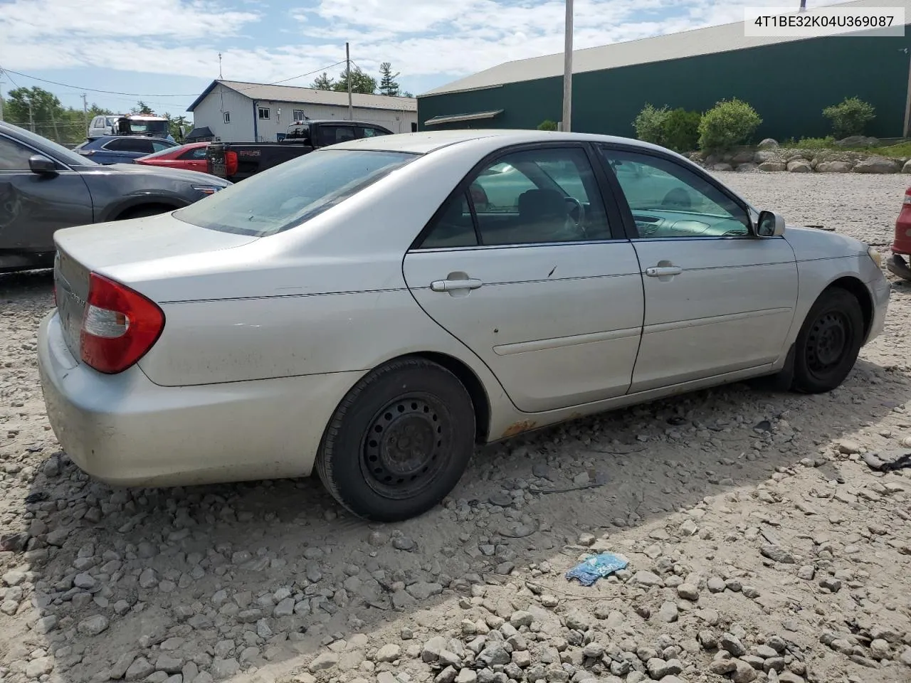 4T1BE32K04U369087 2004 Toyota Camry Le