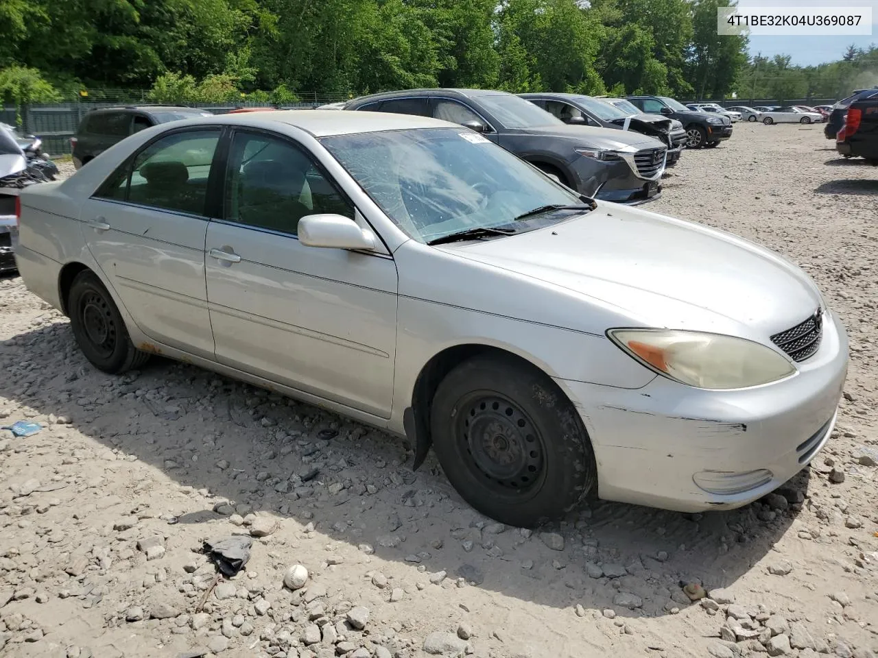 2004 Toyota Camry Le VIN: 4T1BE32K04U369087 Lot: 57772604