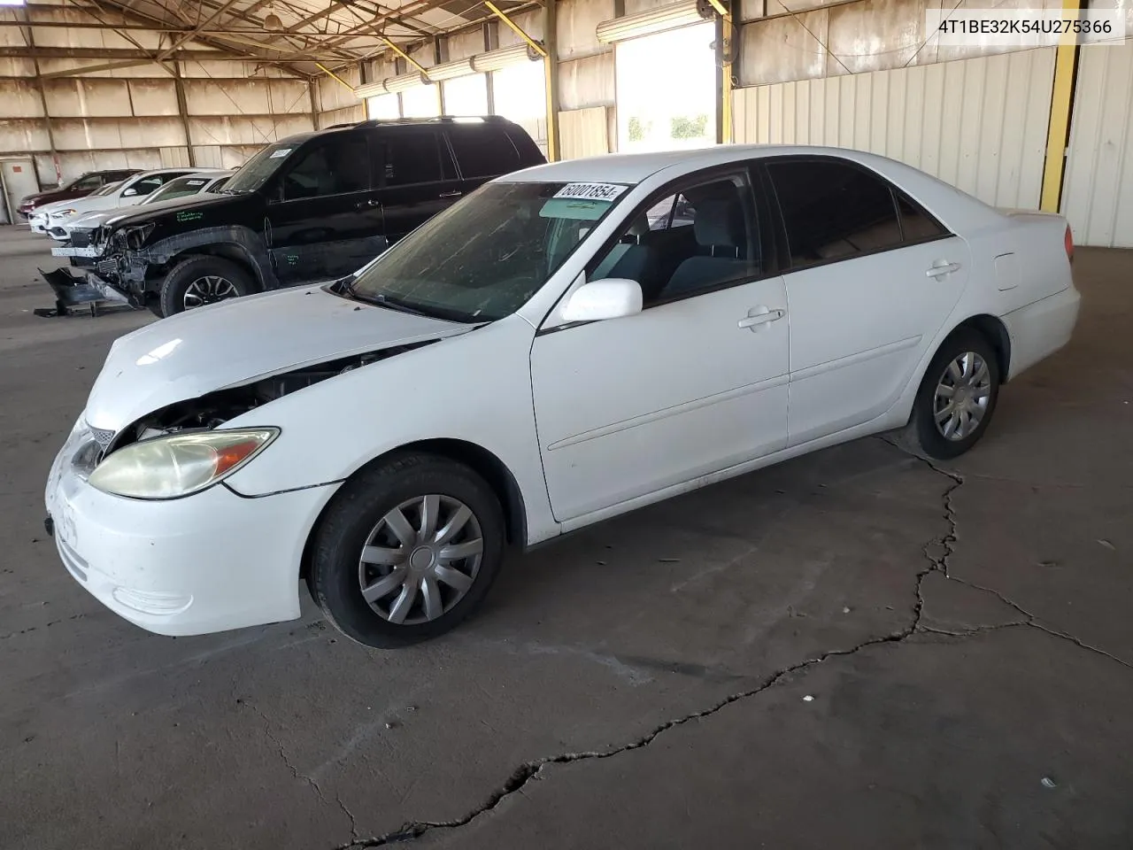 2004 Toyota Camry Le VIN: 4T1BE32K54U275366 Lot: 60001854