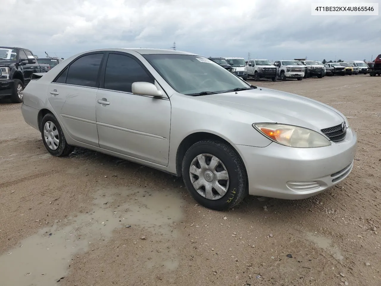 2004 Toyota Camry Le VIN: 4T1BE32KX4U865546 Lot: 60032524