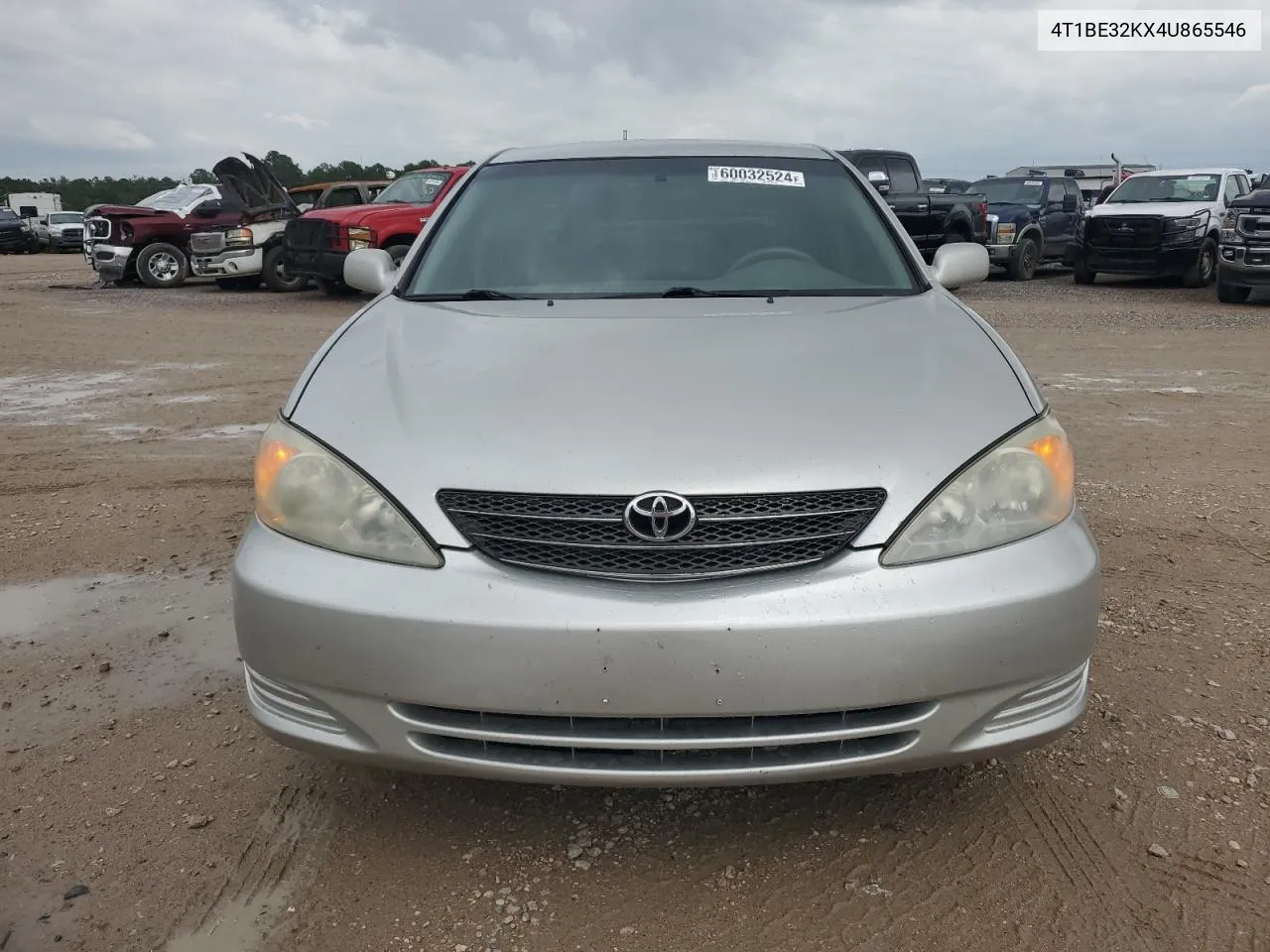 2004 Toyota Camry Le VIN: 4T1BE32KX4U865546 Lot: 60032524