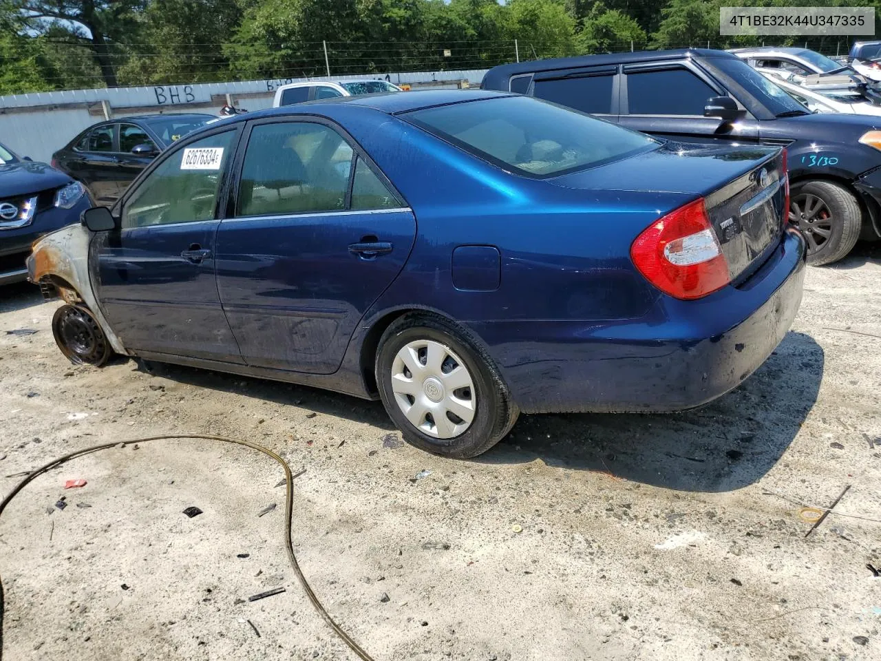 2004 Toyota Camry Le VIN: 4T1BE32K44U347335 Lot: 62676334