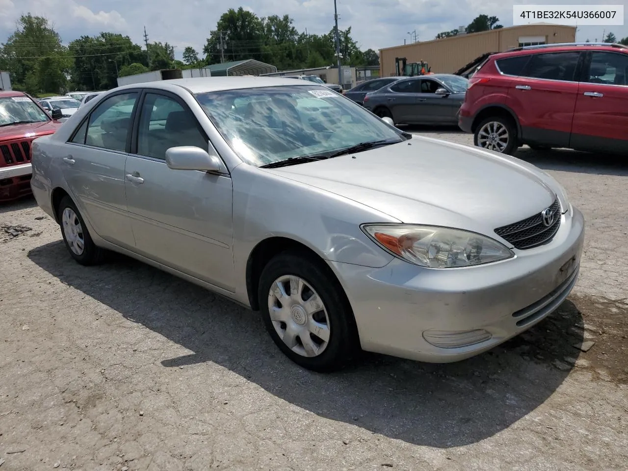 2004 Toyota Camry Le VIN: 4T1BE32K54U366007 Lot: 62746444