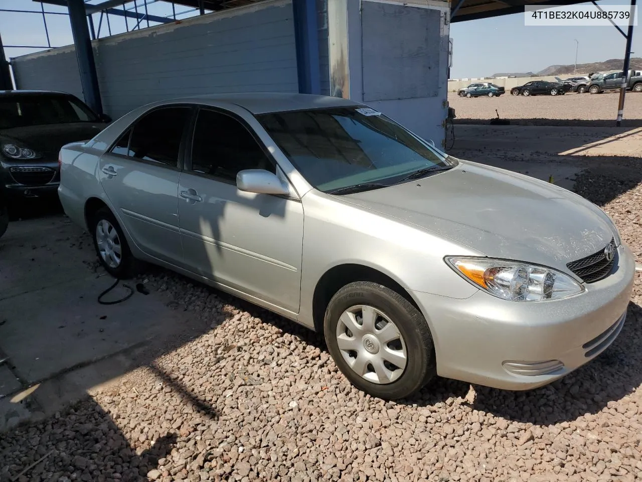 2004 Toyota Camry Le VIN: 4T1BE32K04U885739 Lot: 63455584