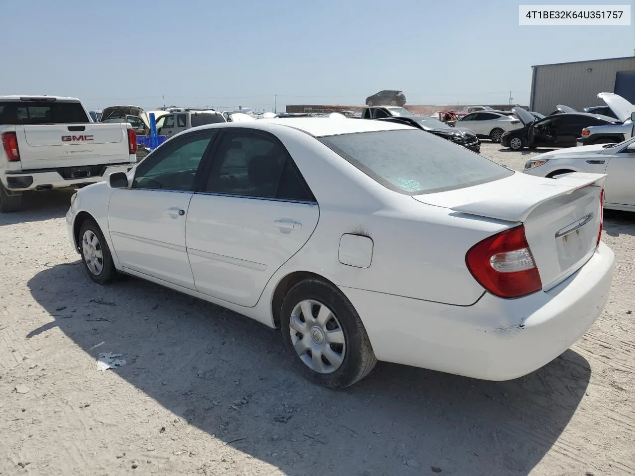 2004 Toyota Camry Le VIN: 4T1BE32K64U351757 Lot: 63535174