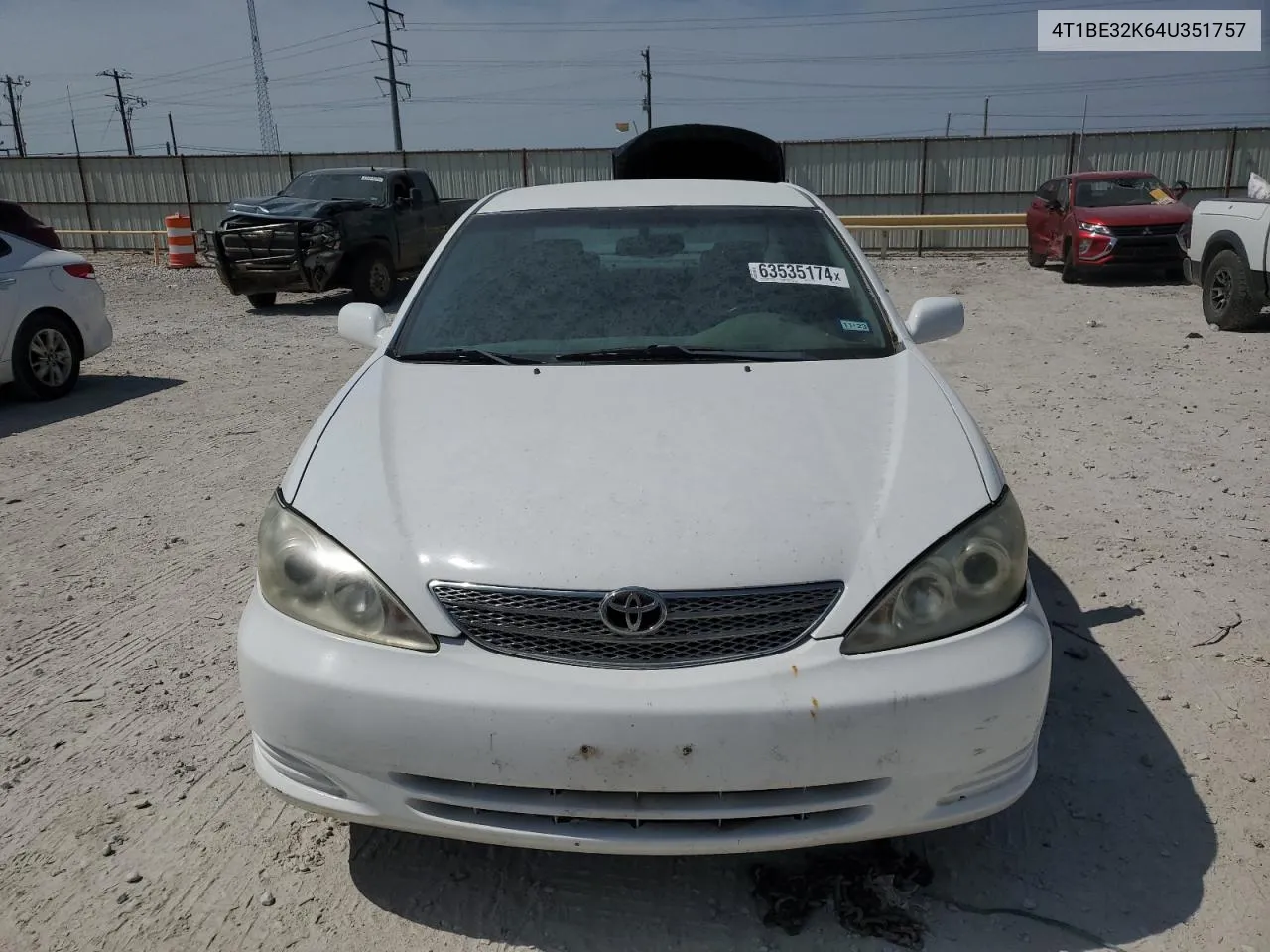 2004 Toyota Camry Le VIN: 4T1BE32K64U351757 Lot: 63535174