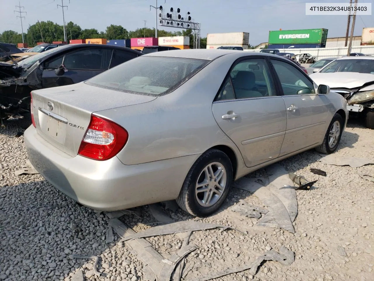 2004 Toyota Camry Le VIN: 4T1BE32K34U813403 Lot: 64220194