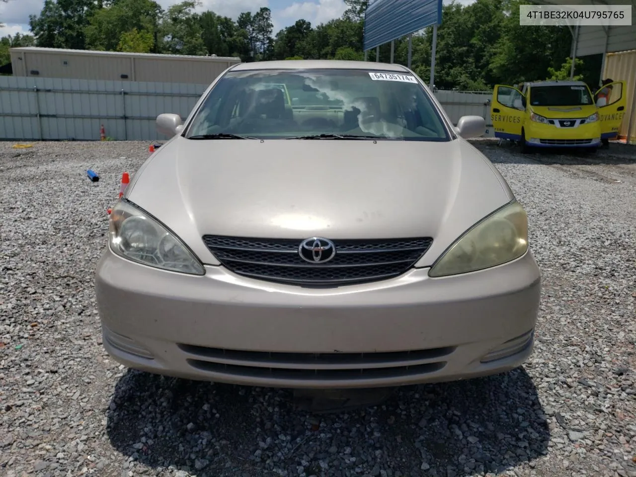 4T1BE32K04U795765 2004 Toyota Camry Le