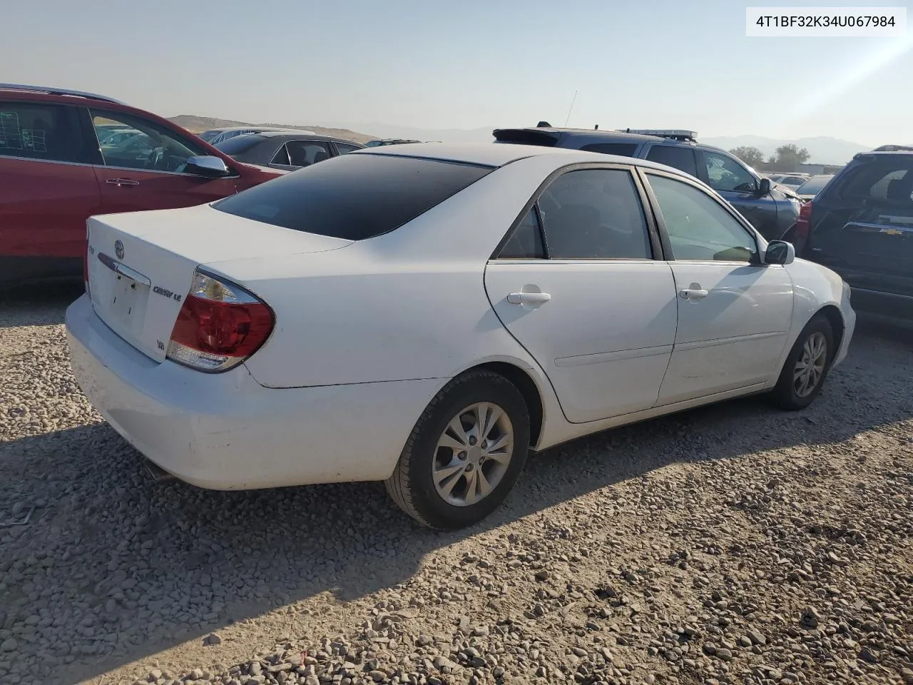 2004 Toyota Camry Le VIN: 4T1BF32K34U067984 Lot: 65731294