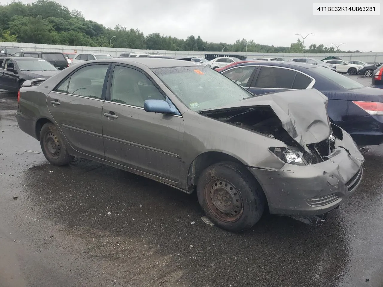 2004 Toyota Camry Le VIN: 4T1BE32K14U863281 Lot: 66076964