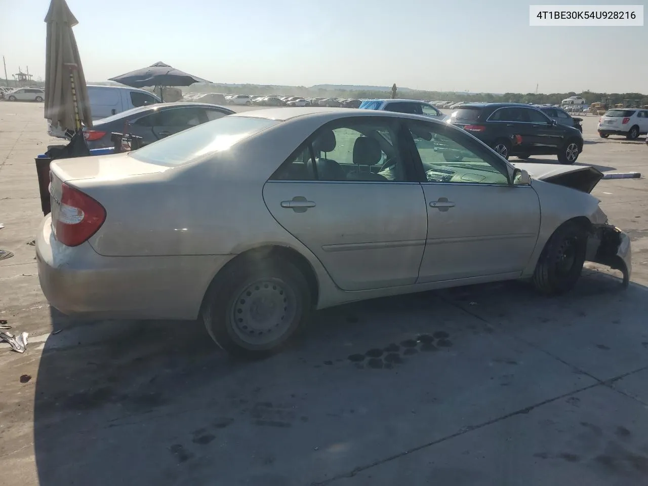 2004 Toyota Camry Le VIN: 4T1BE30K54U928216 Lot: 66727124