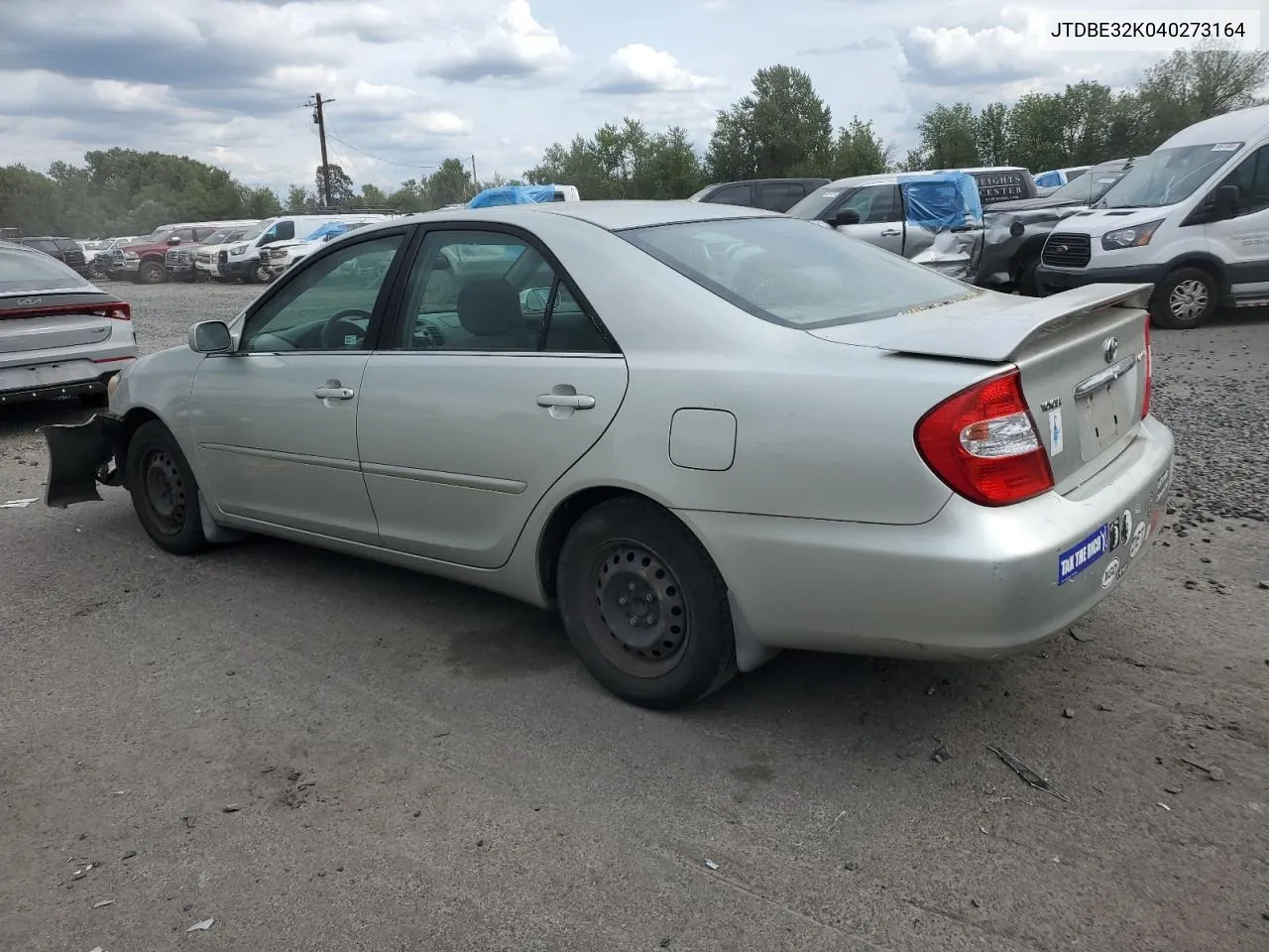 2004 Toyota Camry Le VIN: JTDBE32K040273164 Lot: 67246874