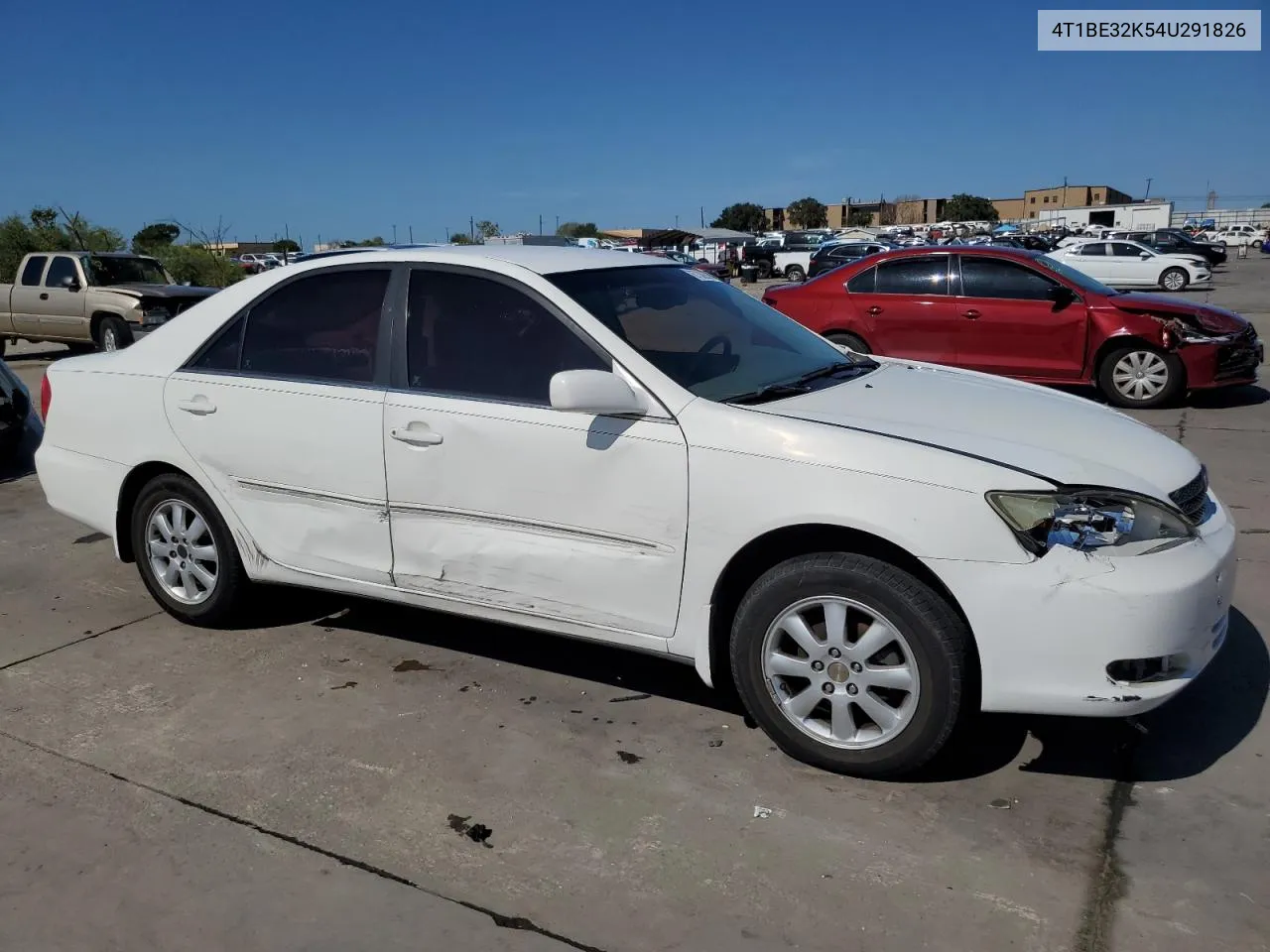 2004 Toyota Camry Le VIN: 4T1BE32K54U291826 Lot: 67308554