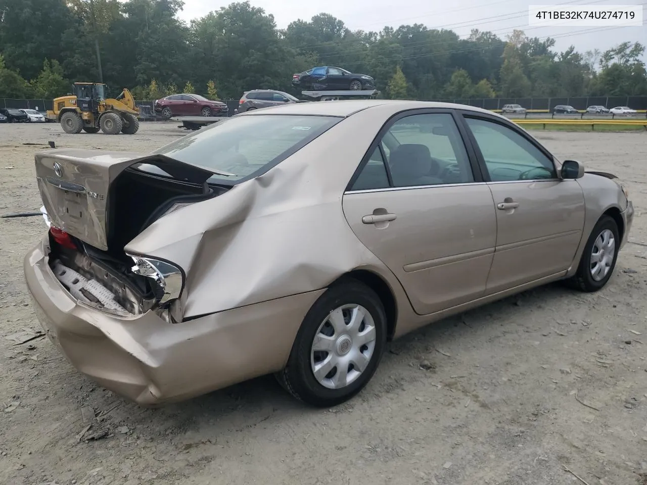 2004 Toyota Camry Le VIN: 4T1BE32K74U274719 Lot: 68016904