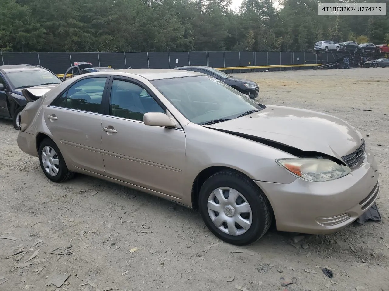 2004 Toyota Camry Le VIN: 4T1BE32K74U274719 Lot: 68016904