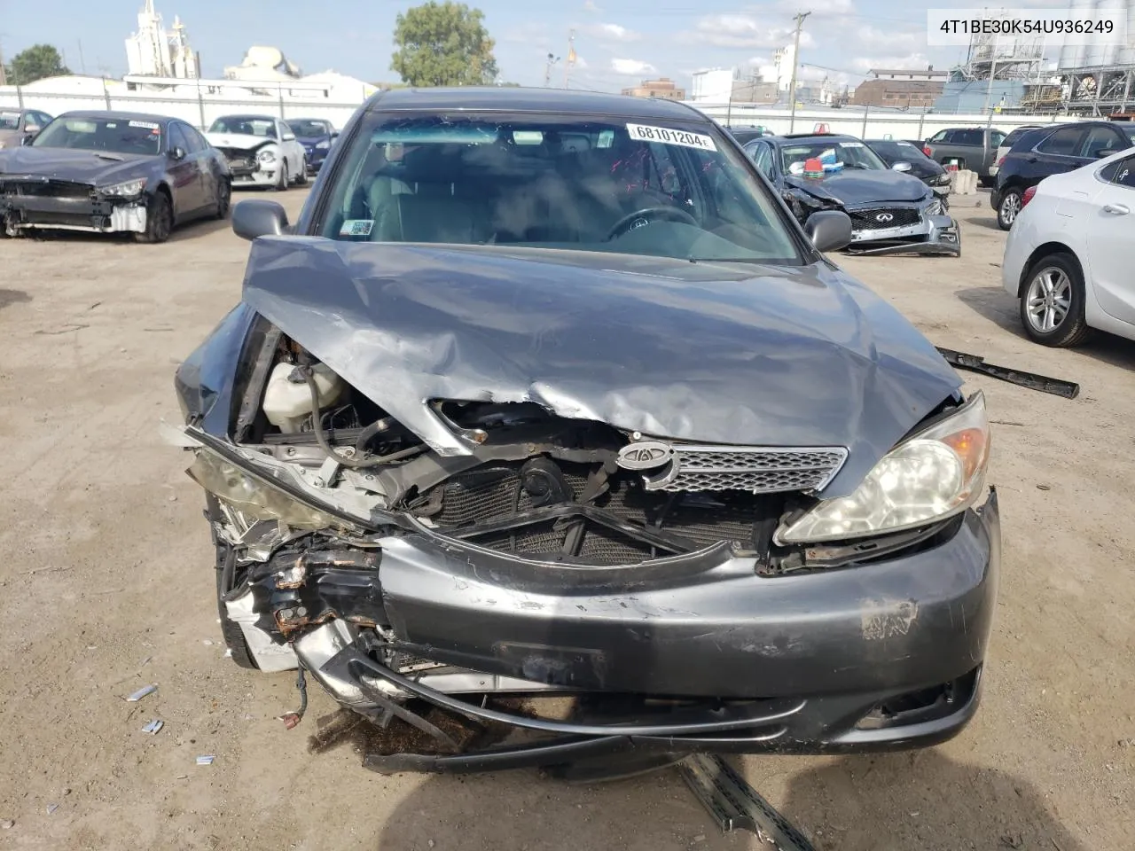 2004 Toyota Camry Le VIN: 4T1BE30K54U936249 Lot: 68101204