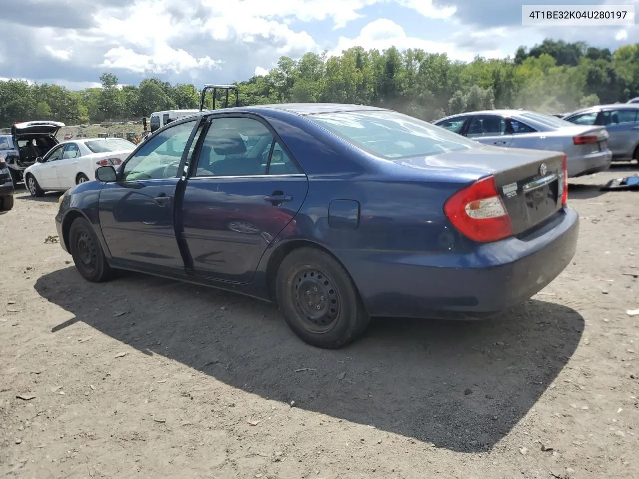 4T1BE32K04U280197 2004 Toyota Camry Le