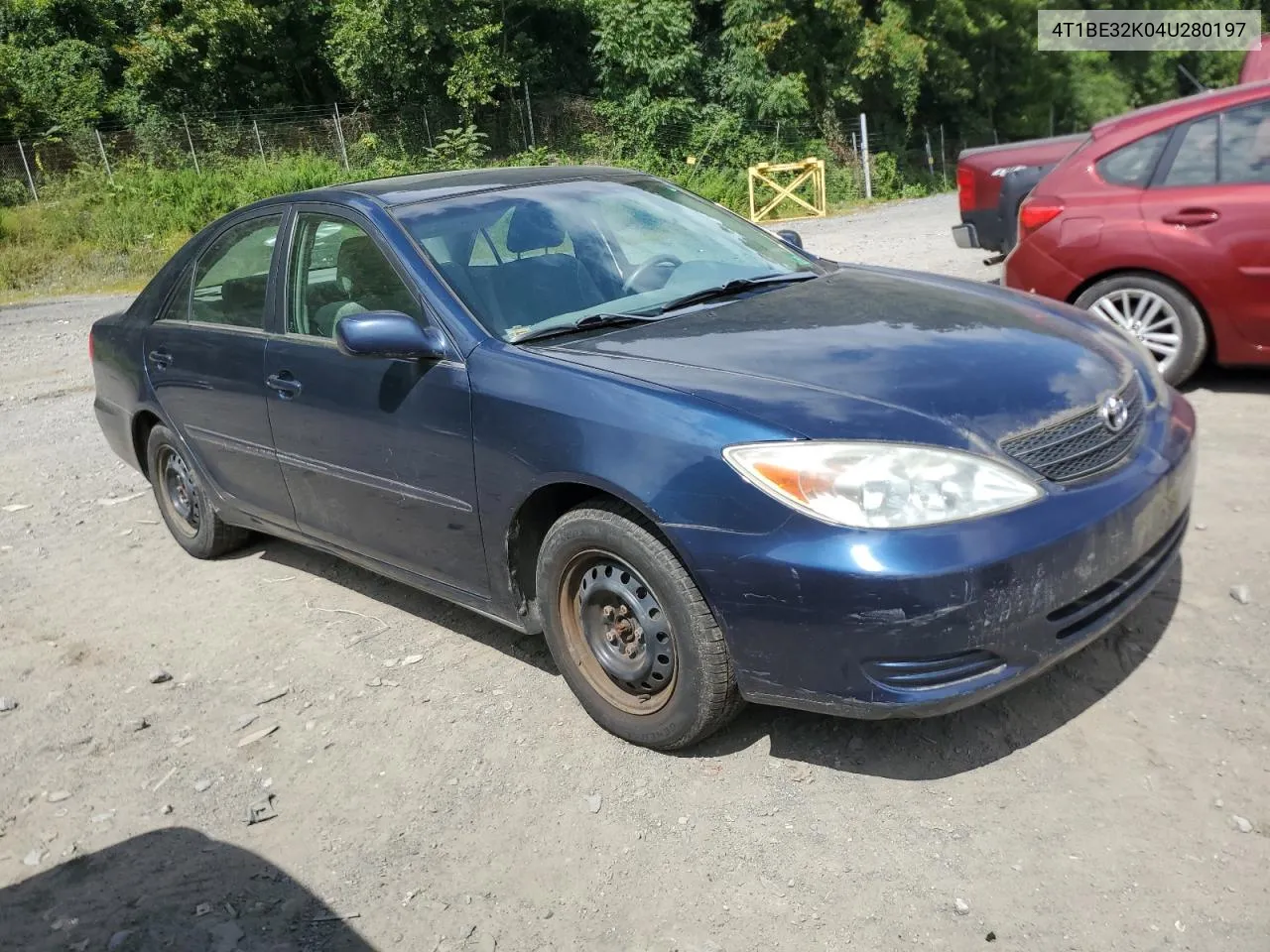 4T1BE32K04U280197 2004 Toyota Camry Le