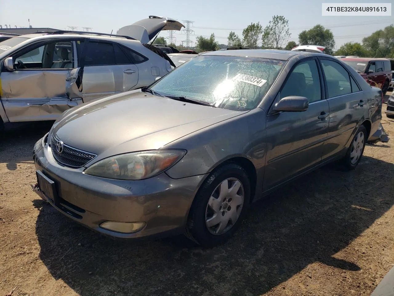 2004 Toyota Camry Le VIN: 4T1BE32K84U891613 Lot: 68380374