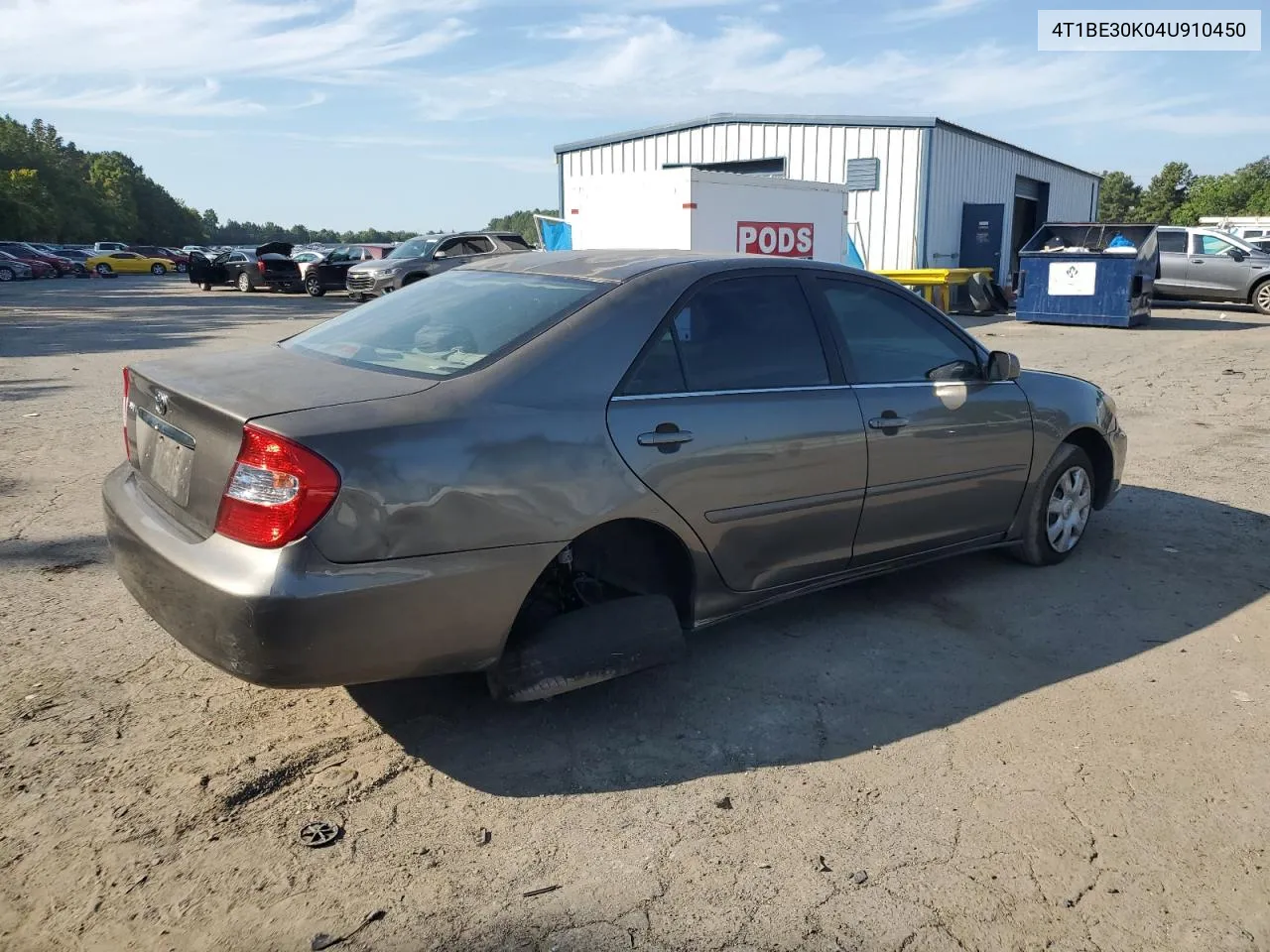 4T1BE30K04U910450 2004 Toyota Camry Le