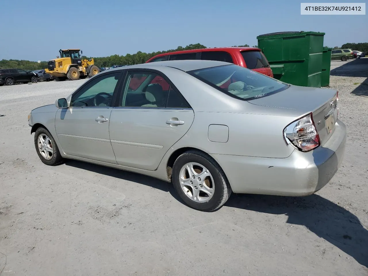 4T1BE32K74U921412 2004 Toyota Camry Le