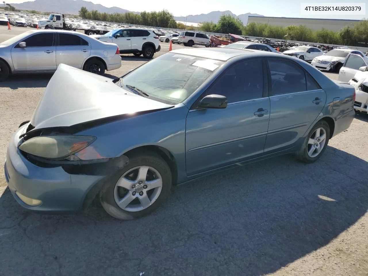 2004 Toyota Camry Le VIN: 4T1BE32K14U820379 Lot: 69118144