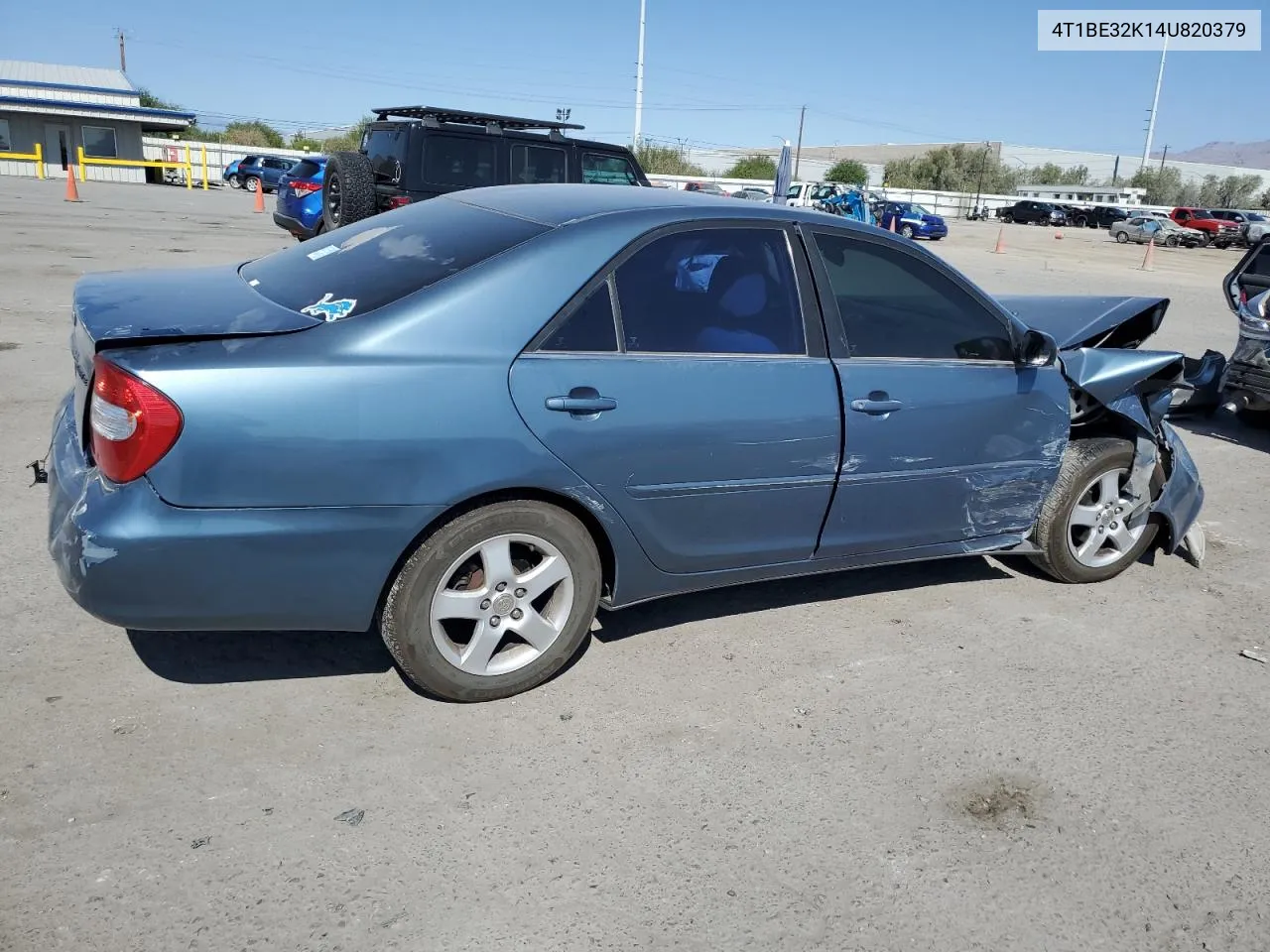 2004 Toyota Camry Le VIN: 4T1BE32K14U820379 Lot: 69118144