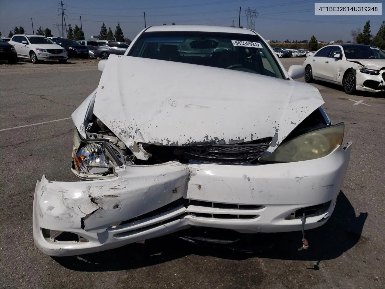 2004 Toyota Camry Le VIN: 4T1BE32K14U319248 Lot: 69121174