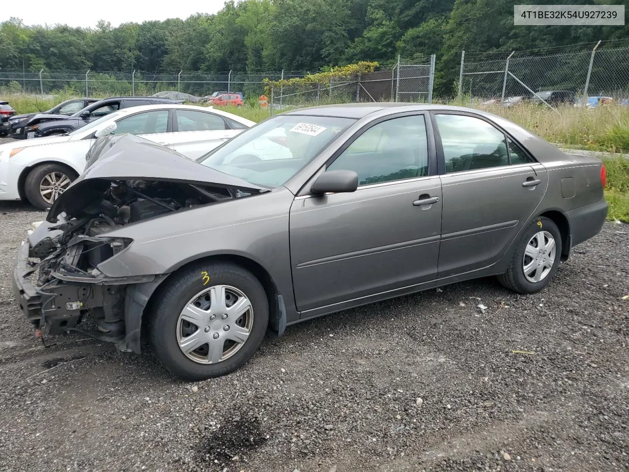 2004 Toyota Camry Le VIN: 4T1BE32K54U927239 Lot: 69153544