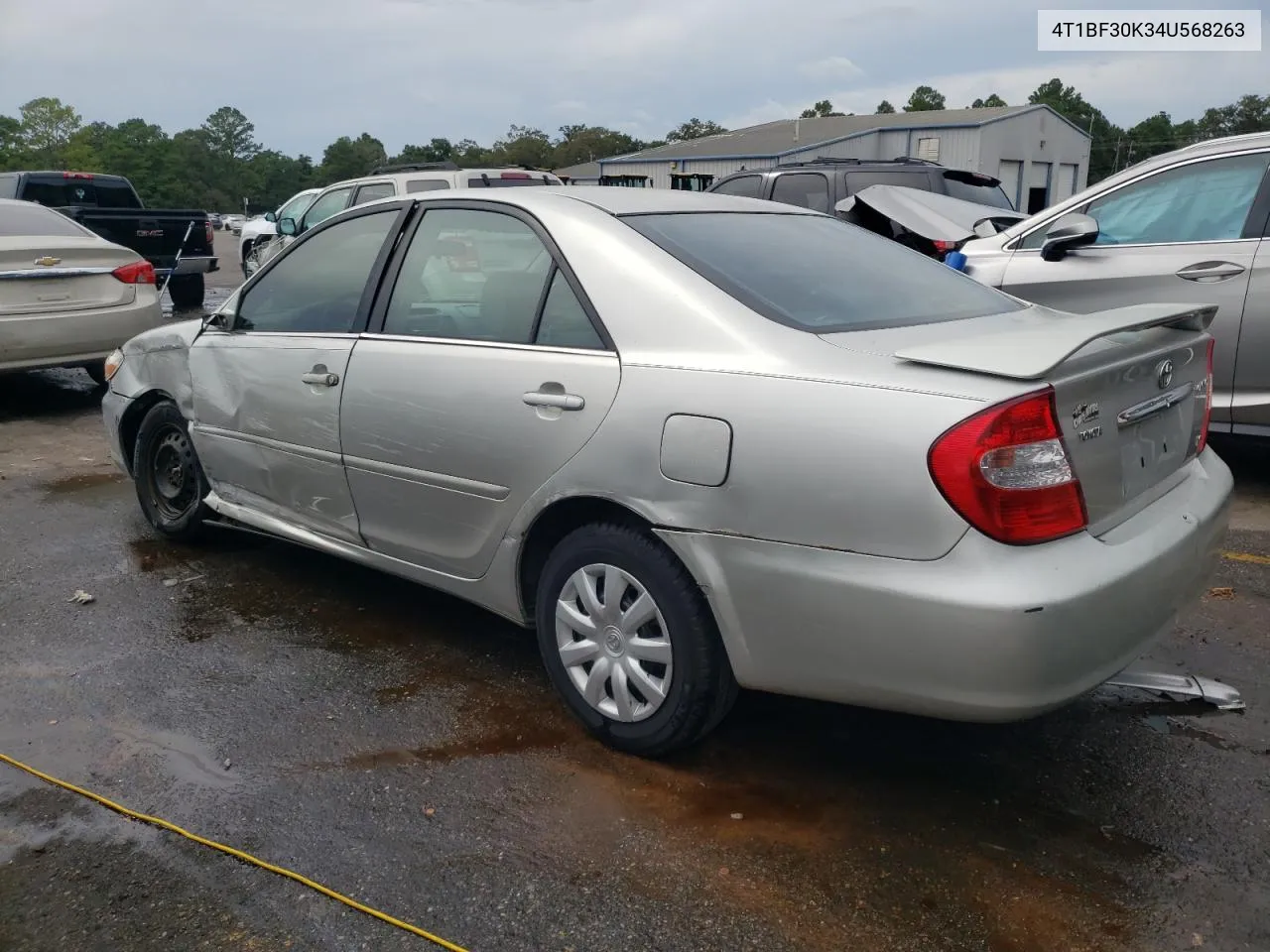 2004 Toyota Camry Le VIN: 4T1BF30K34U568263 Lot: 69417534