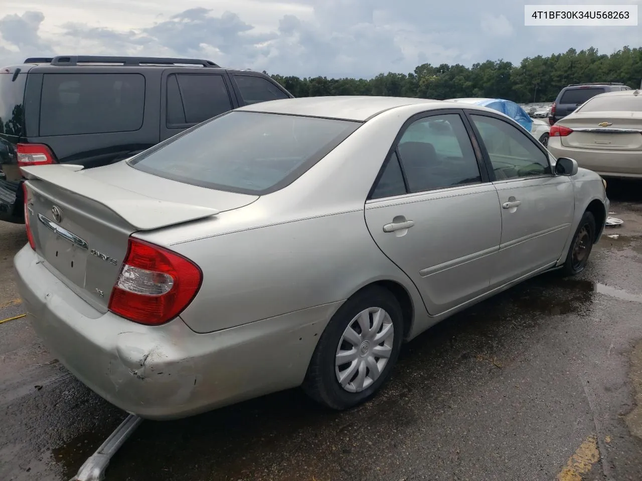 2004 Toyota Camry Le VIN: 4T1BF30K34U568263 Lot: 69417534