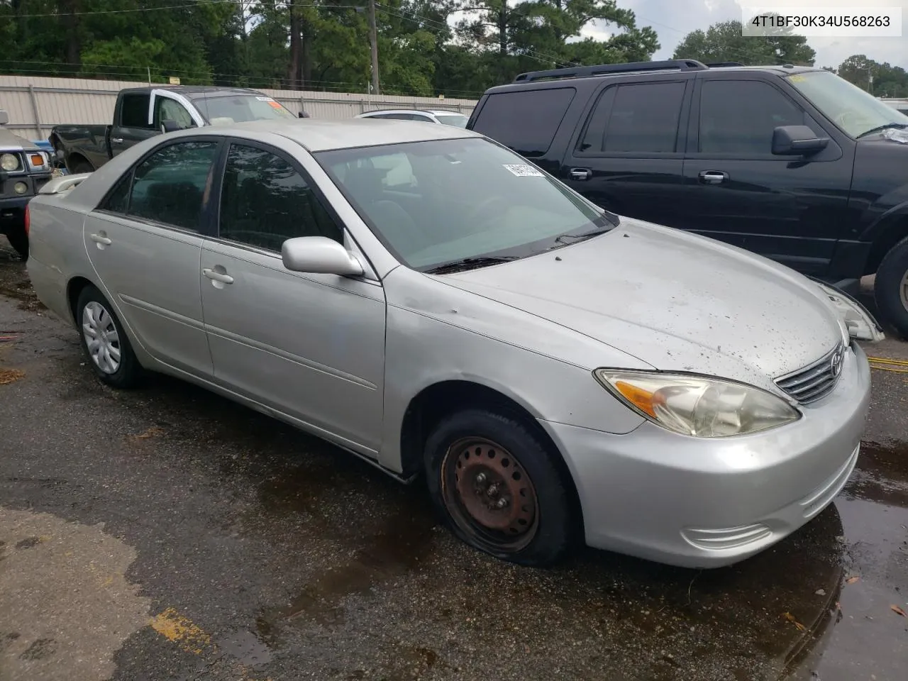 2004 Toyota Camry Le VIN: 4T1BF30K34U568263 Lot: 69417534