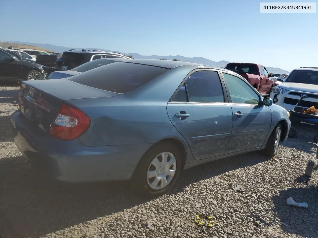 2004 Toyota Camry Le VIN: 4T1BE32K34U841931 Lot: 69419274